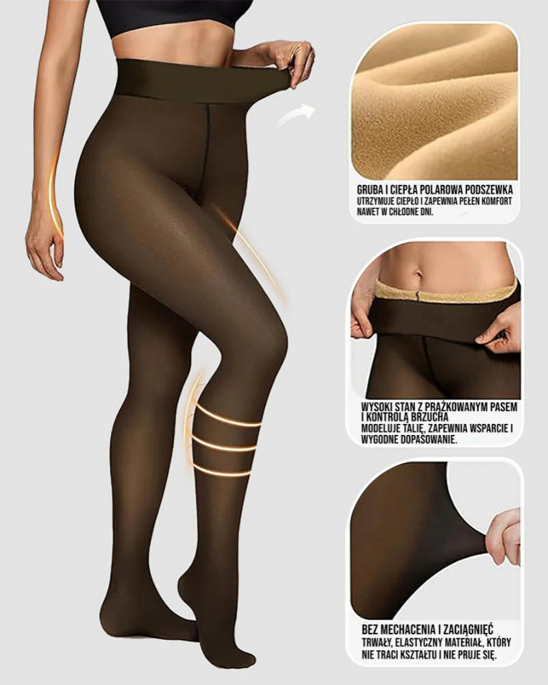 Otula Polarowe Rajstopy Termiczne